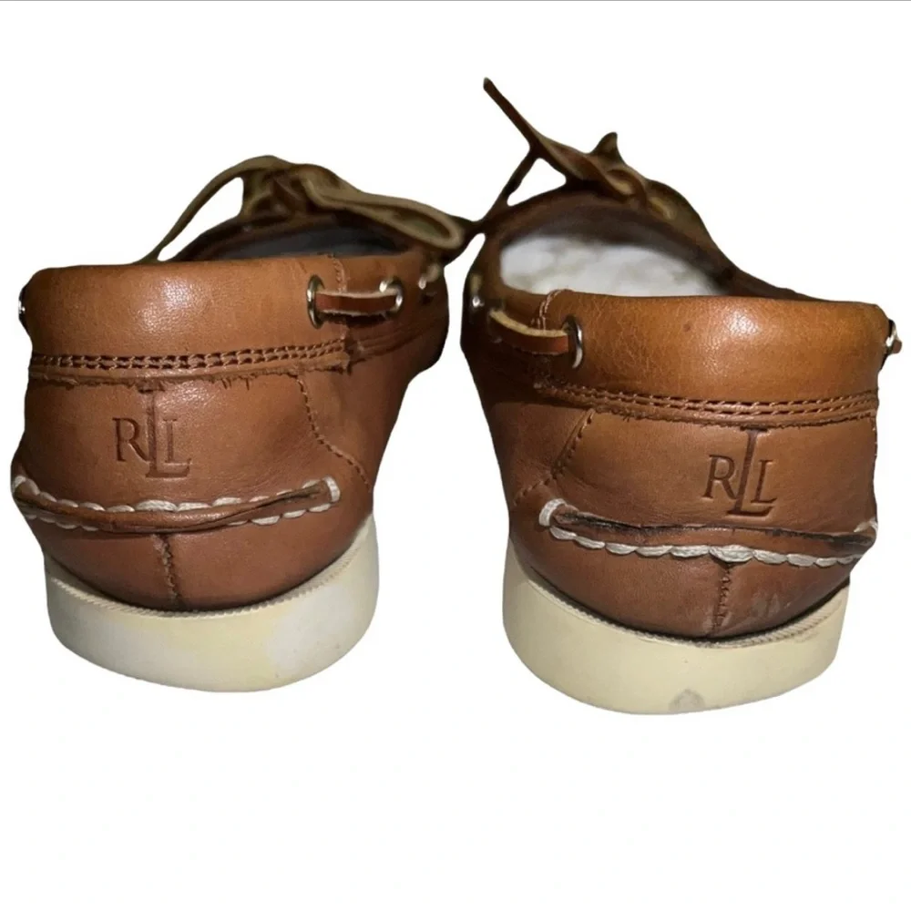 Lauren Ralph Lauren | Men Brown Leather Classic Boat Style Shoes